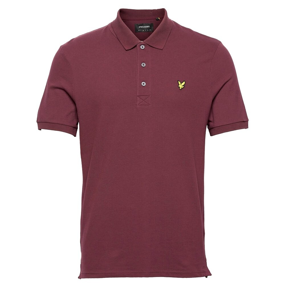 

Поло Lyle & Scott Plain, красный