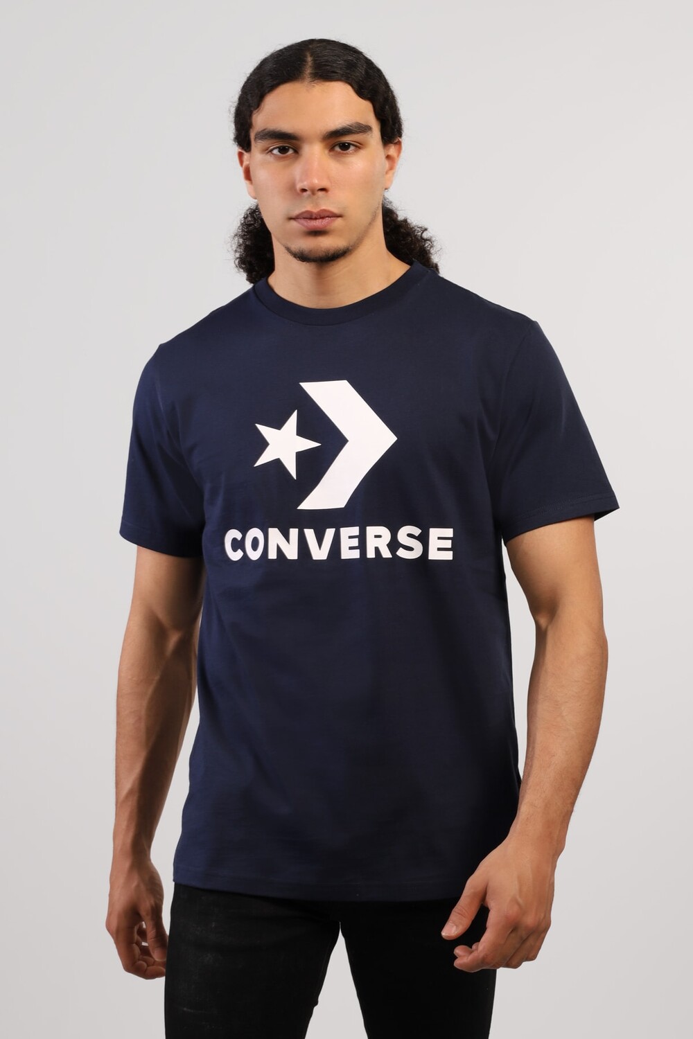 

Футболка мужская для взрослых converse, темно-синий