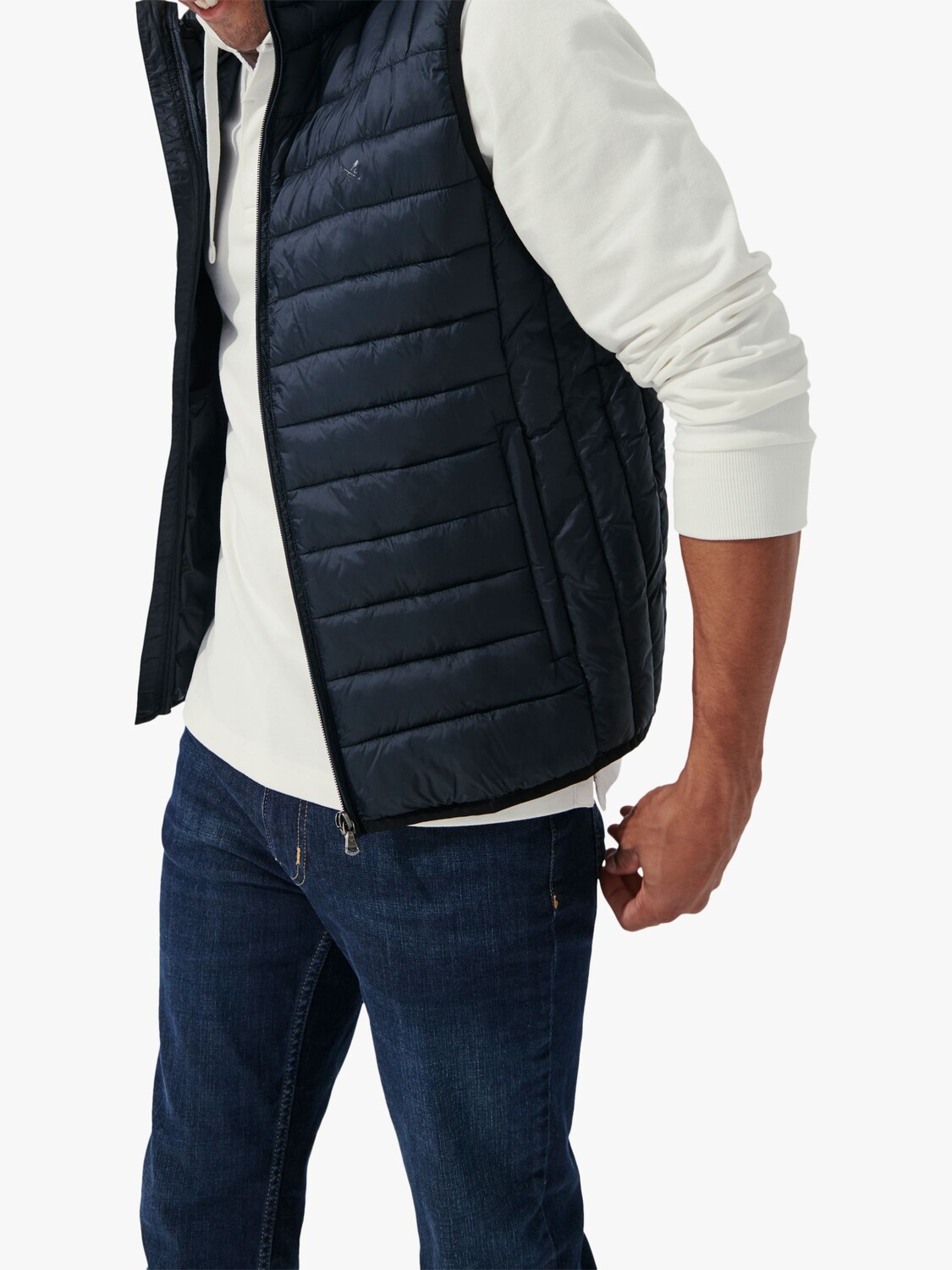 

Легкий нижний жилет Crew Clothing, черный