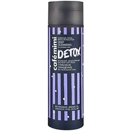 

Мицеллярный раствор для лица Detox Глубокое очищение 200мл, Cafe Mimi