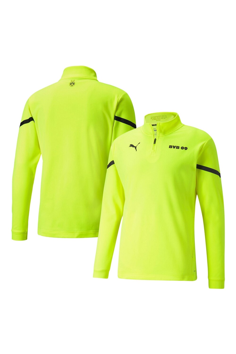 

Предматчевая атака Боруссии Дортмунд с блокировкой 1/4 Puma, желтый