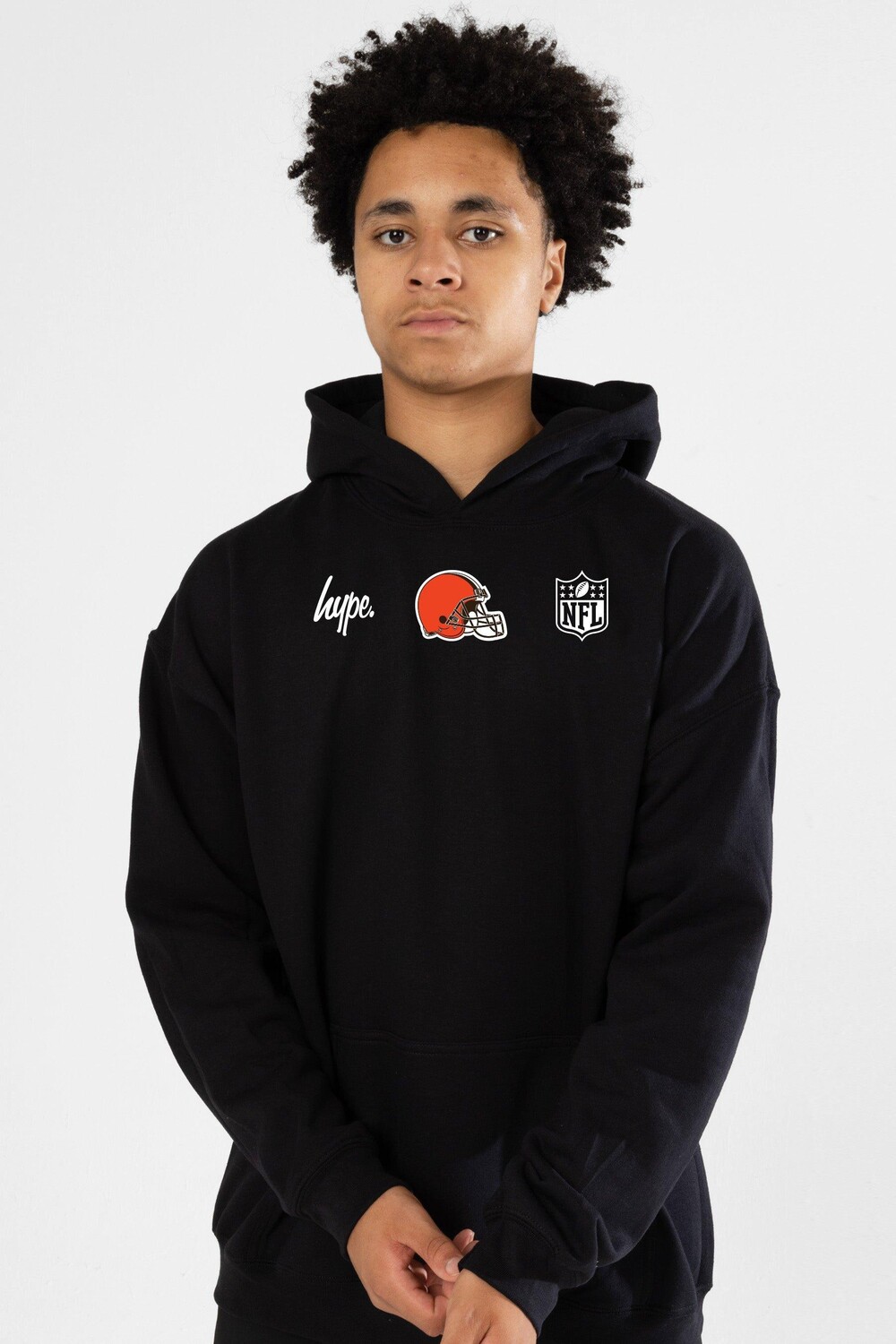 

Толстовка NFL X Cleveland Browns Hype, черный