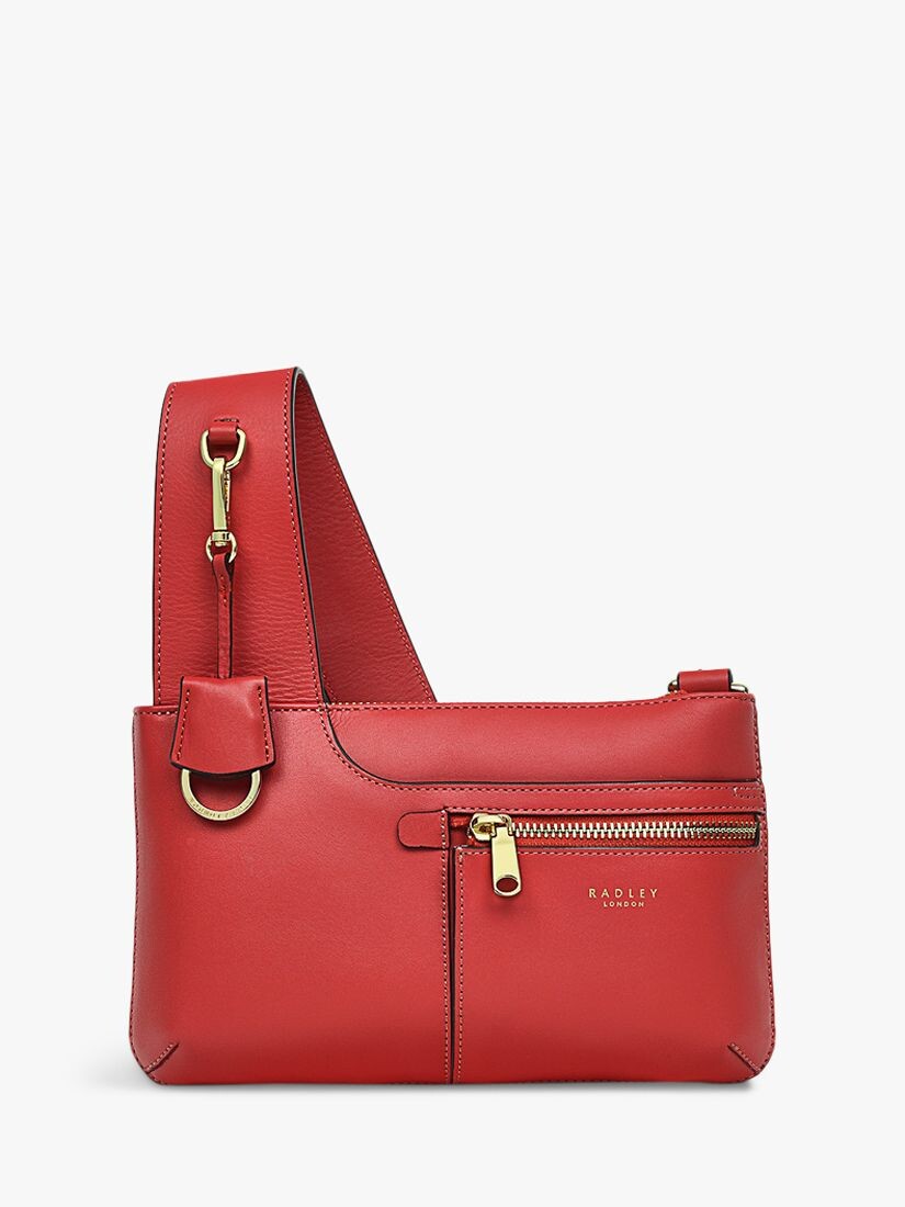 

Миниатюрная сумка через плечо Pockets Icon с молнией сверху Radley, бегония