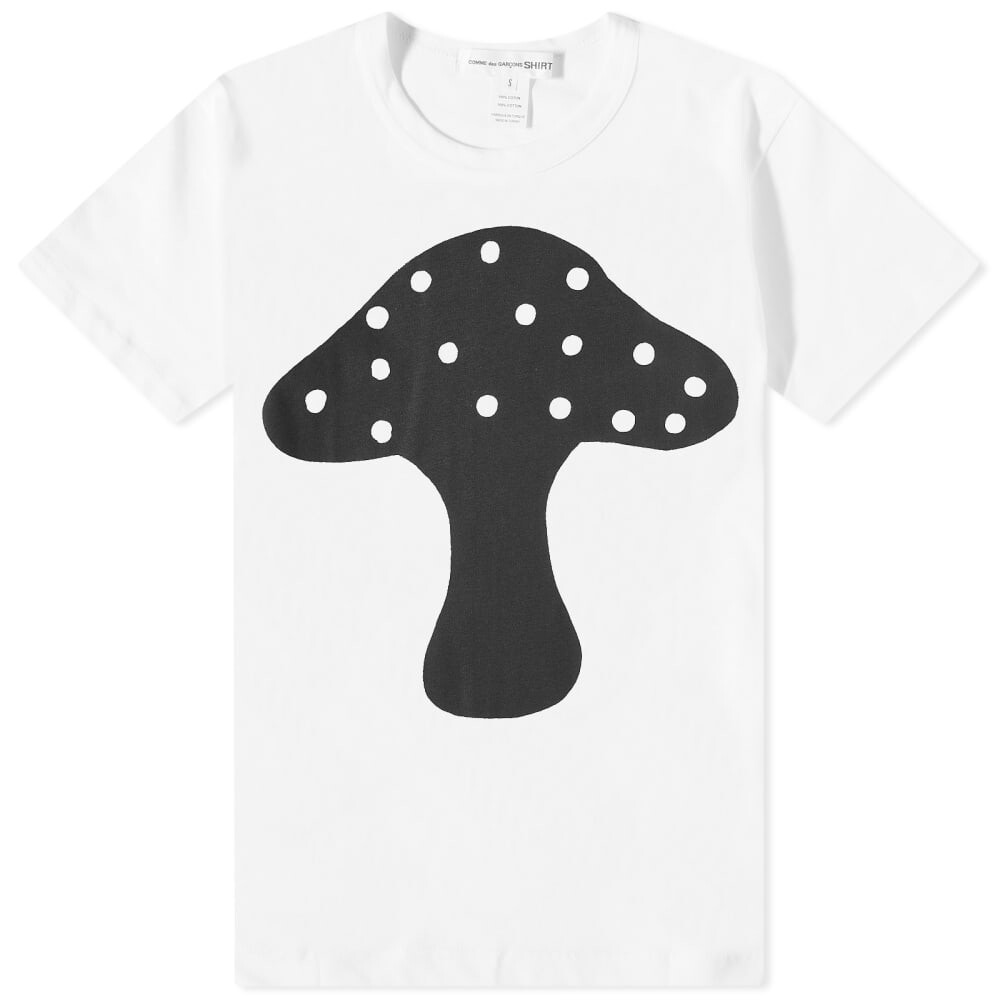 

Comme des Garçons Shirt Футболка Brett Westfall Fresh Mushroom, белый