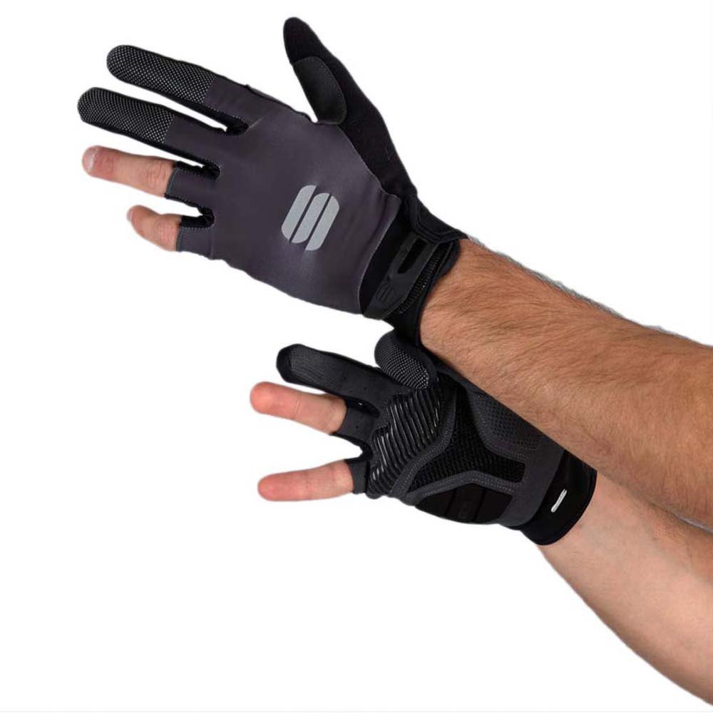 Длинные перчатки Sportful Giara, черный