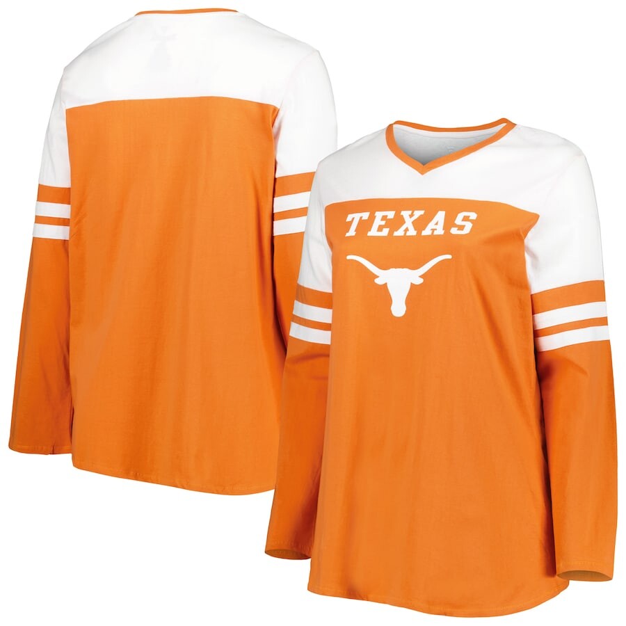 

Футболка с длинным рукавом Profile Texas Longhorns, оранжевый