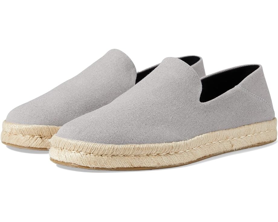 Лоферы TOMS Santiago Espadrille, цвет Drizzle Grey Recycled Cotton Canvas xl bright white cotton canvas 340 г м2 0 610x15 м 50 8 мм 1207071