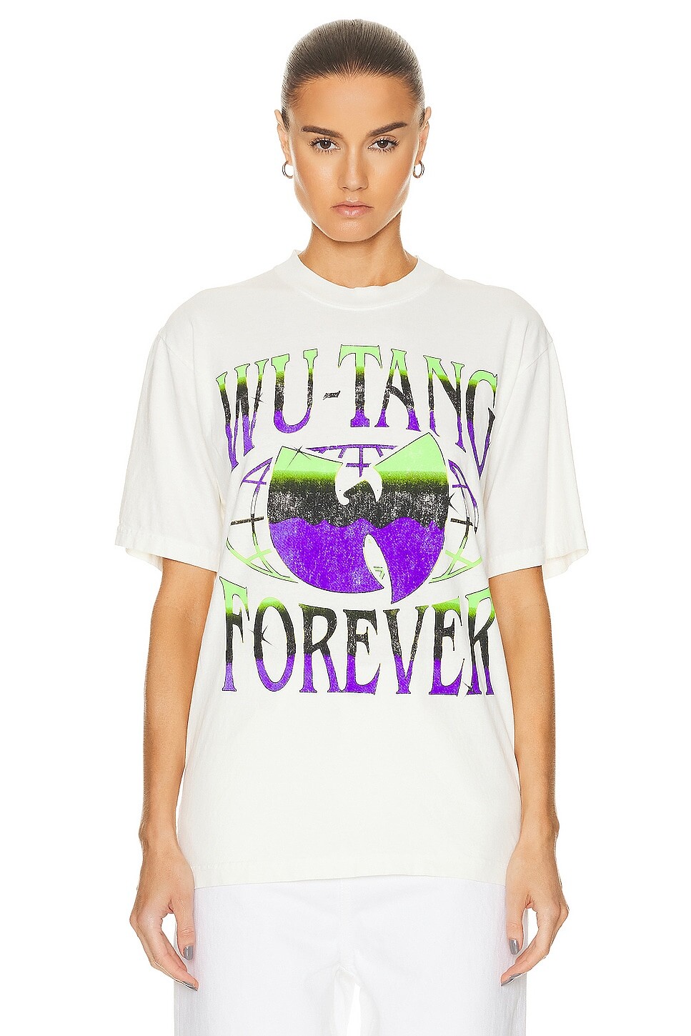 

Футболка Sixthreeseven Wu Tang Forever Date, цвет Creme