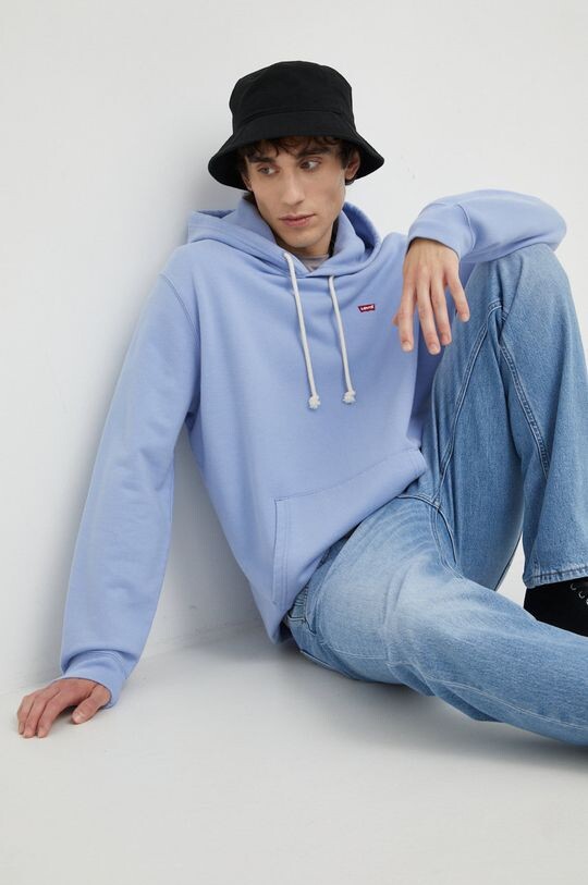 

Толстовка из хлопка Levi's, синий