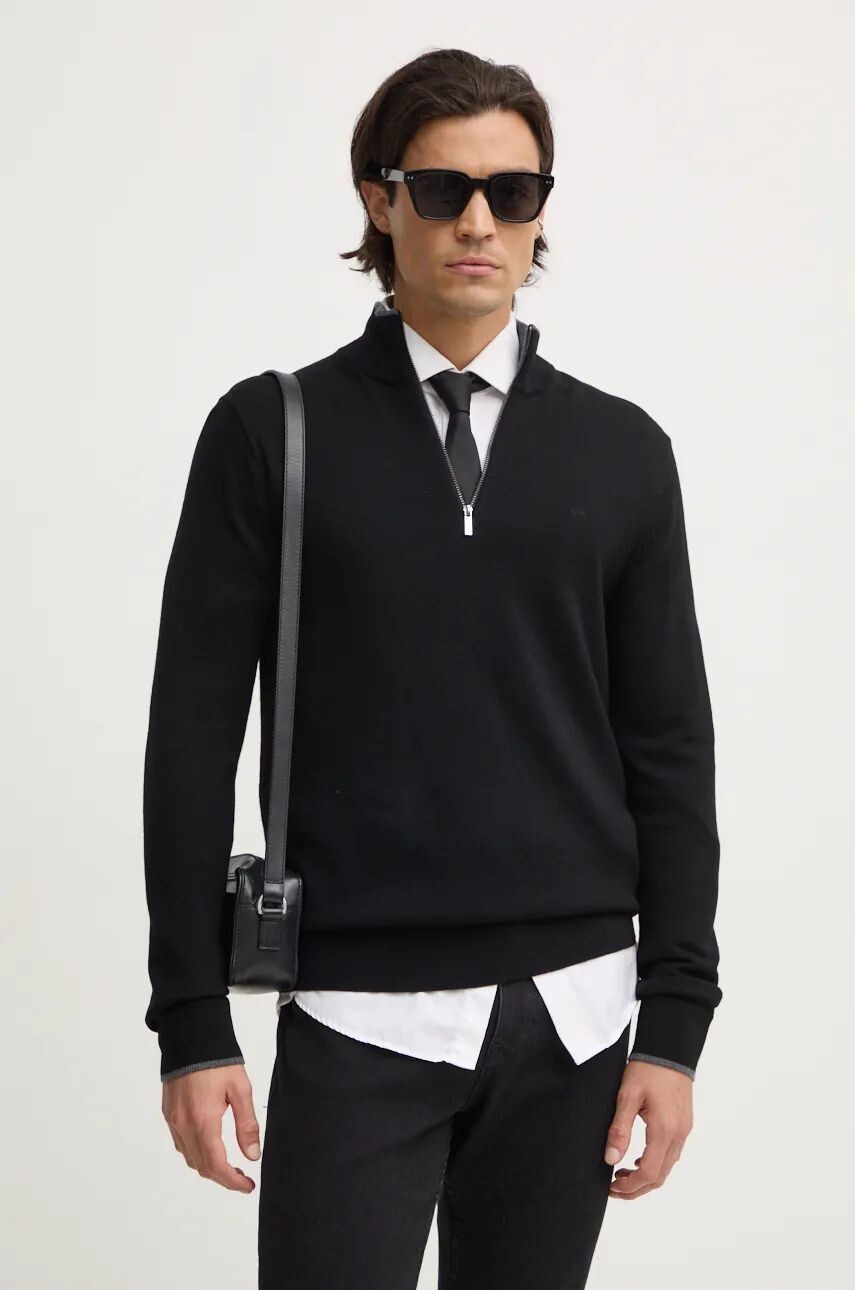 

Шерстяной свитер Michael Kors, черный