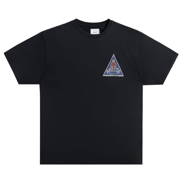 

Футболка Rhude Cadeux Sundry 'Vintage Black', черный