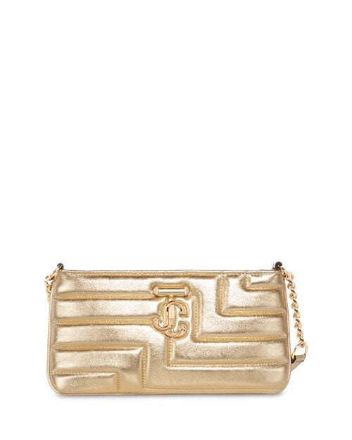 

Узкая сумка через плечо Avenue Jimmy Choo, цвет Gold