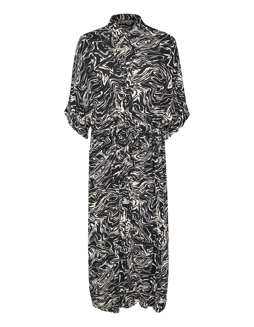 Рубашка-платье Soaked In Luxury Zaya, черный