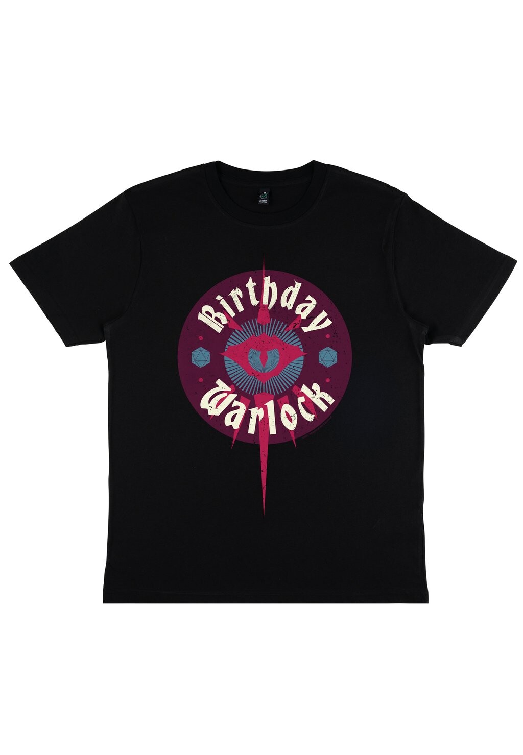 

Футболка с принтом DUNGEONS & DRAGONS BIRTHDAY WARLOCK Henry Tiger, черный