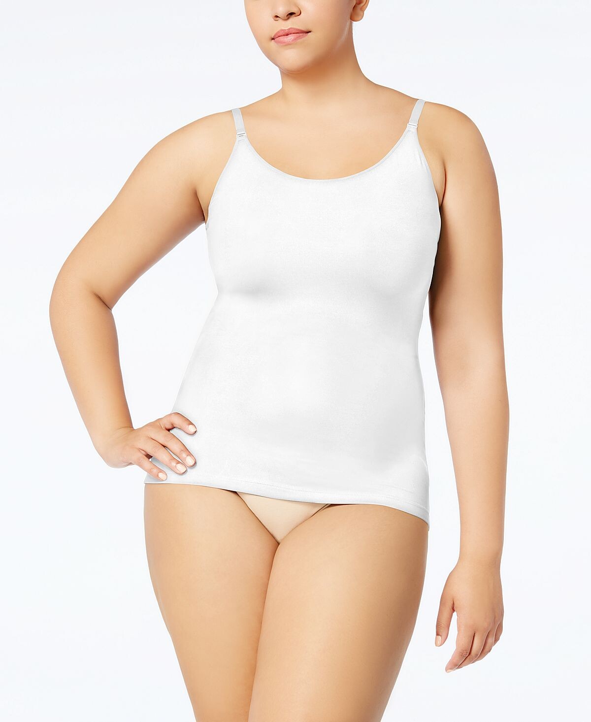 

Майка Hollywood Socialight больших размеров SPANX, белый