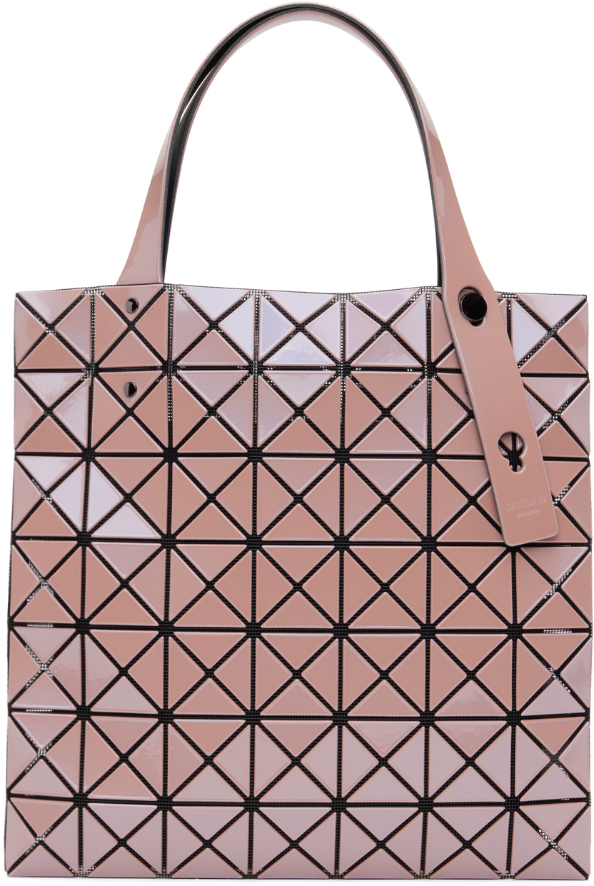 Металлизированная сумка-тоут Pink Prism , цвет beige Bao Issey Miyake