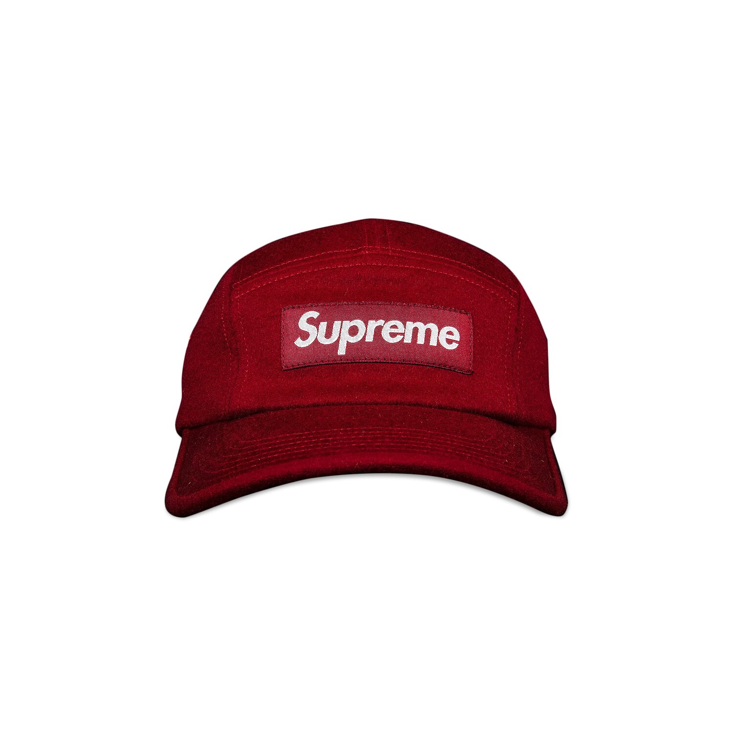 

Кепка Supreme Wool Camp, красная