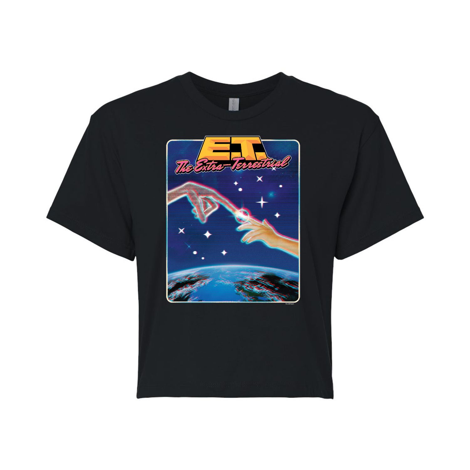 Юниоры E.T. Укороченная футболка с рисунком Arcade Poster Licensed Character юниоры e t укороченная футболка с рисунком shine together licensed character белый