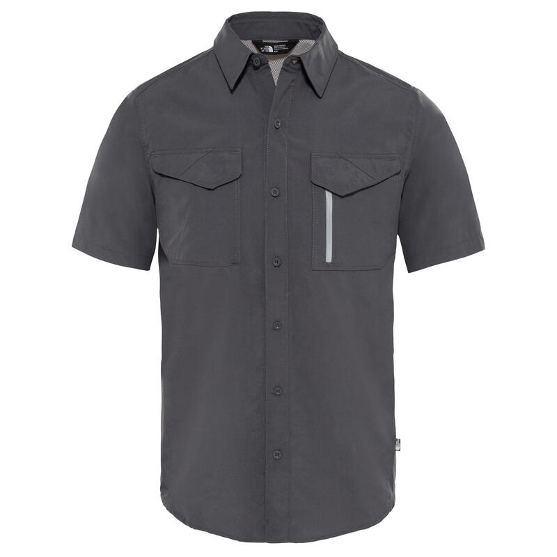 цена Мужская футболка с рукавами — рубашка S/S Sequoia — асфальтово-серый/средне-серый Tnf, цвет gris