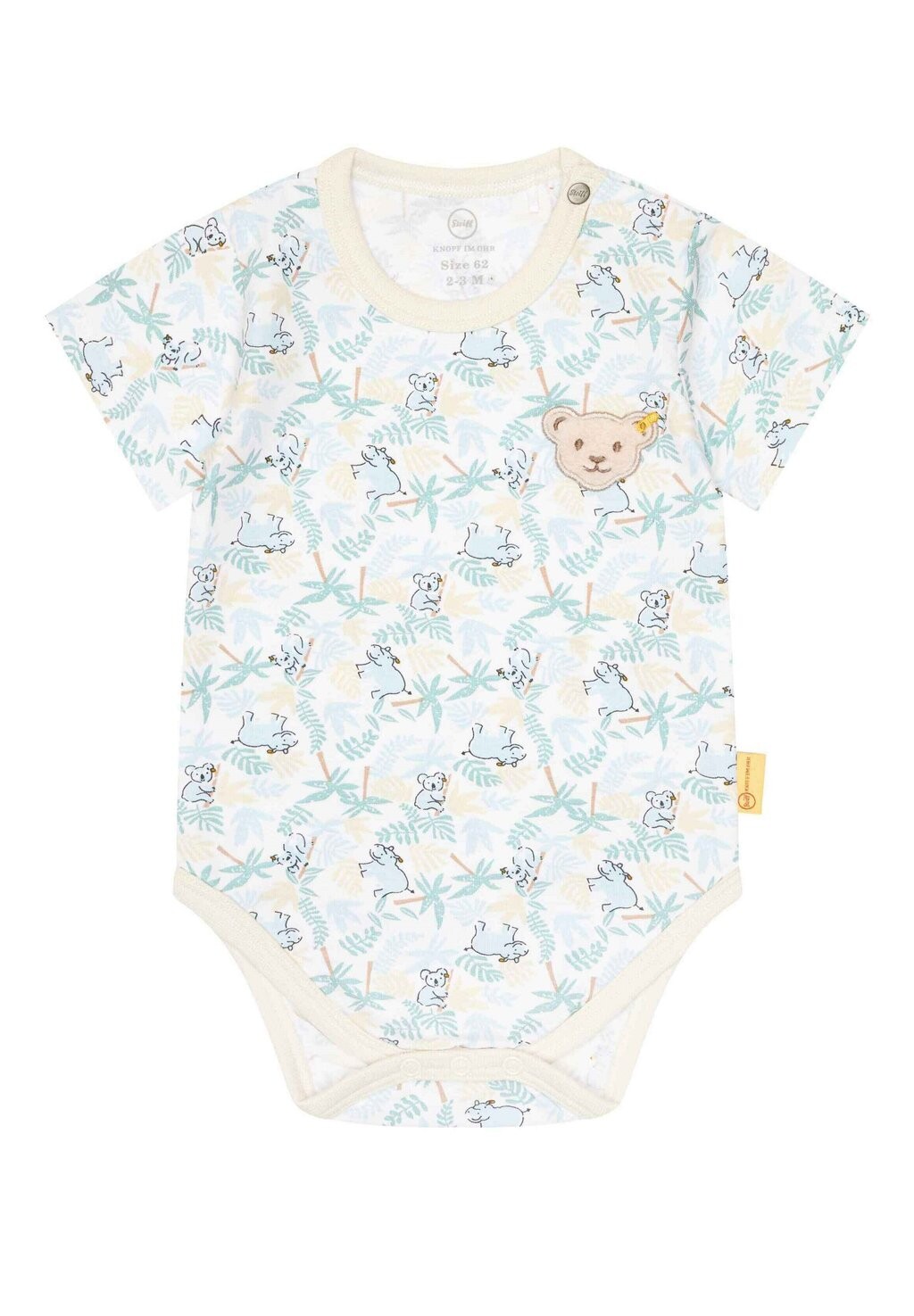 

Боди KURZARM WELLNESS Steiff, цвет bright white
