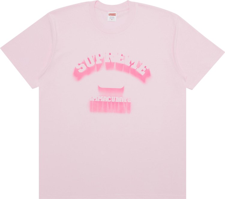 Футболка Supreme Shadow 'Light Pink', розовый