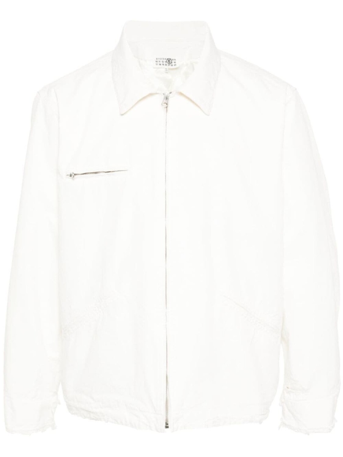 

MM6 Maison Margiela стеганая куртка, белый