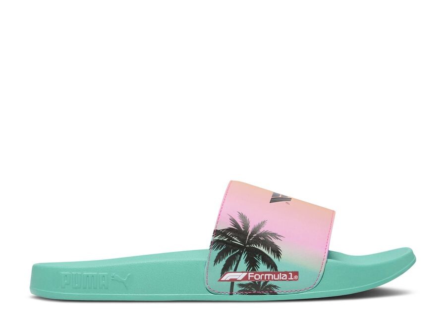 

Кроссовки Puma Formula 1 X Leadcat 2.0 Slides 'Miami Grand Prix', зеленый