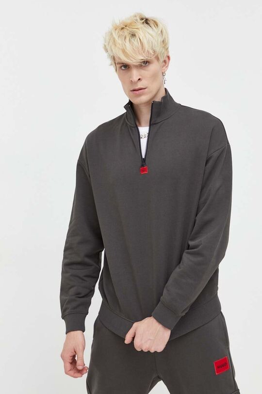 

Толстовка Cotton 50470121 Hugo, серый