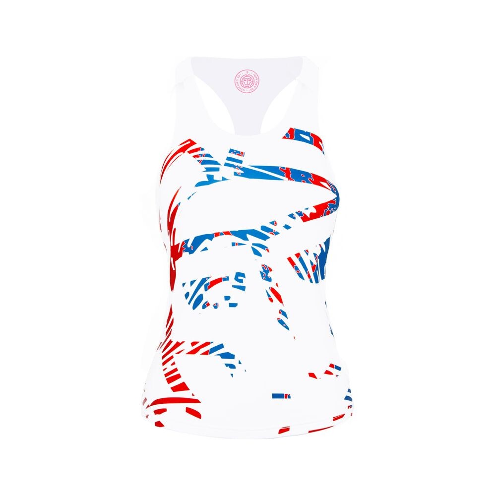 

Футболка BIDI BADU Tadisa Lifestyle Tank light yellow, белый