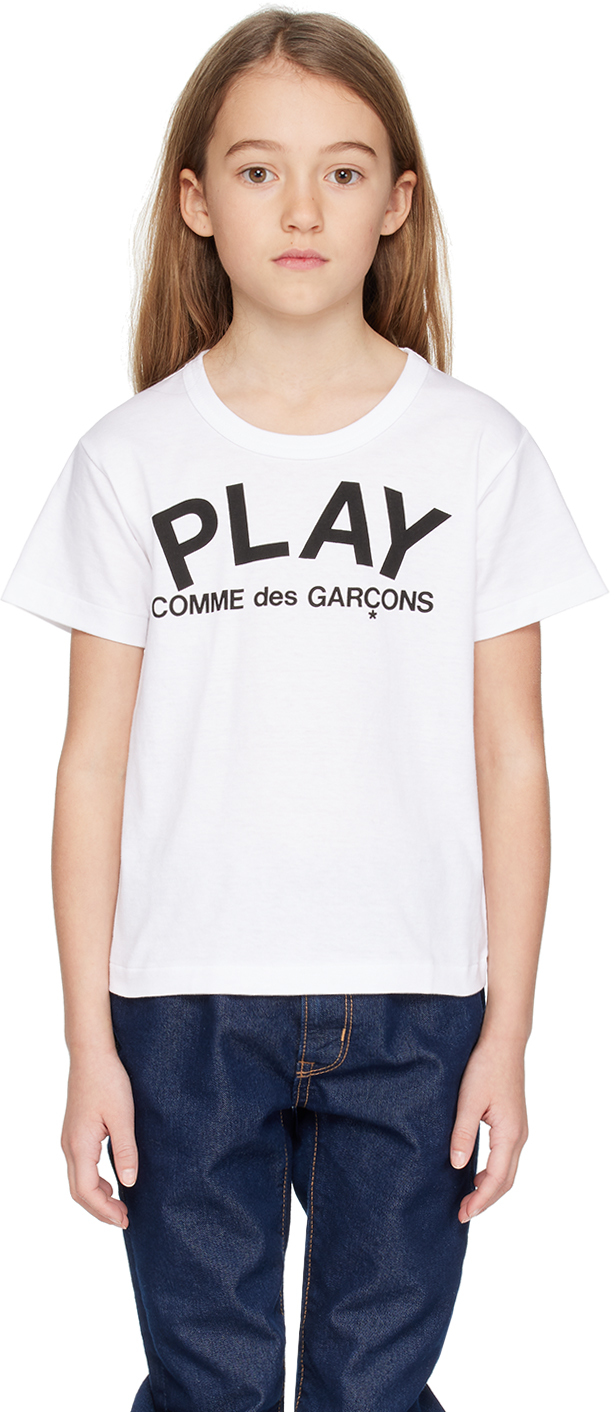 Детская футболка «Play» Comme Des Garcons