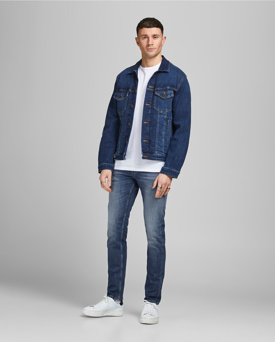 

Мужские джинсы узкого кроя Jack & Jones, синий