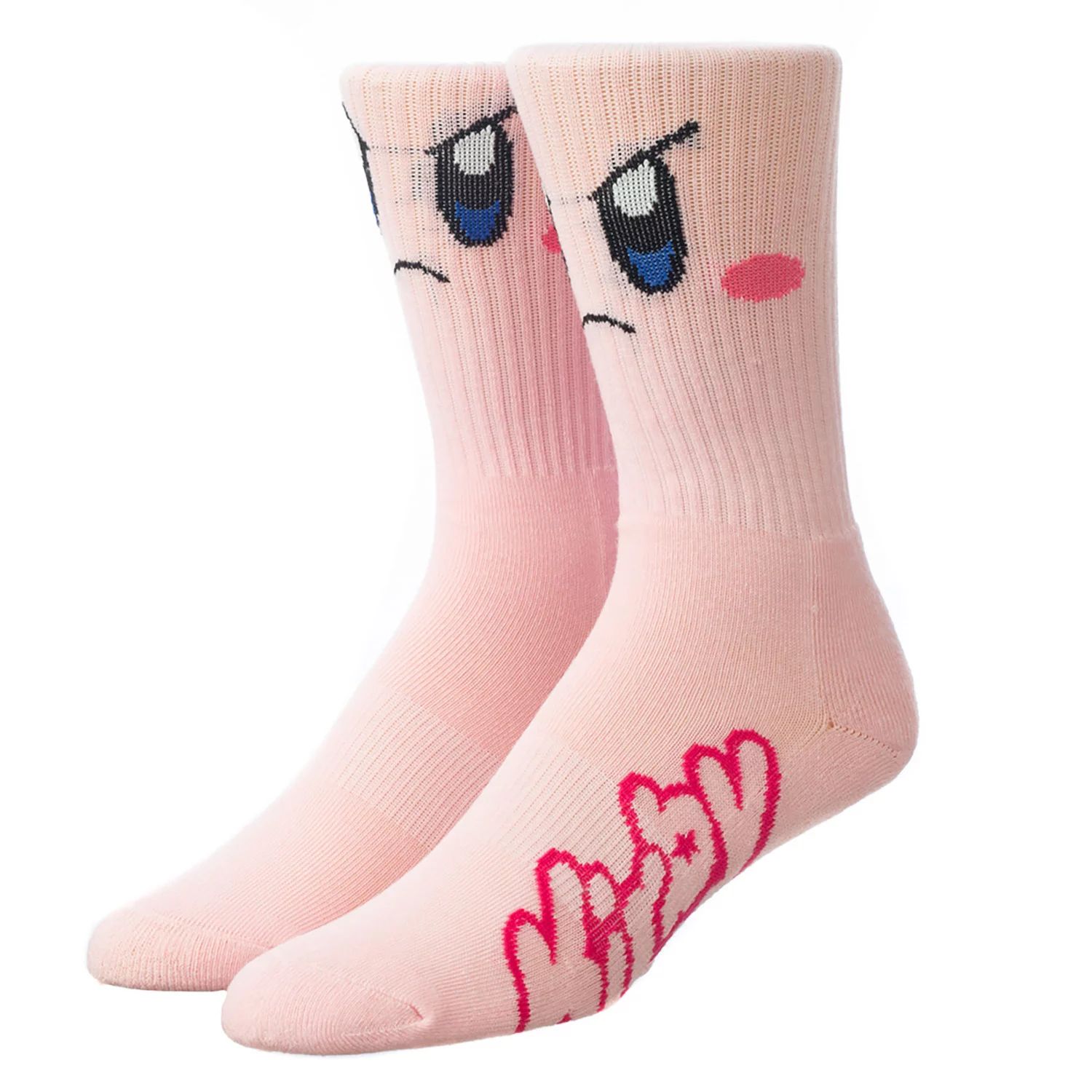 Мужские носки Kirby, 3 пары носков для экипажа Licensed Character