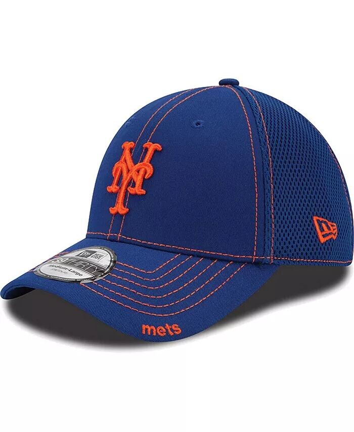 

Мужская эластичная шляпа New York Mets Royal Blue Neo 39THIRTY New Era, синий