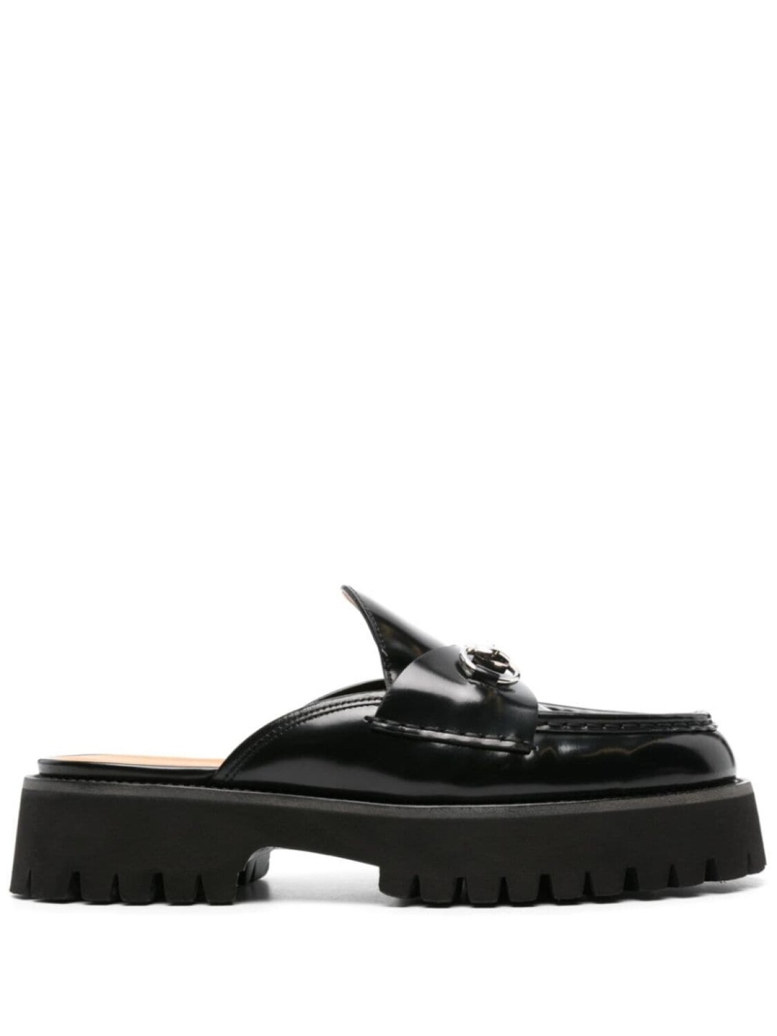 

Gucci мюли с пряжкой Horsebit, черный