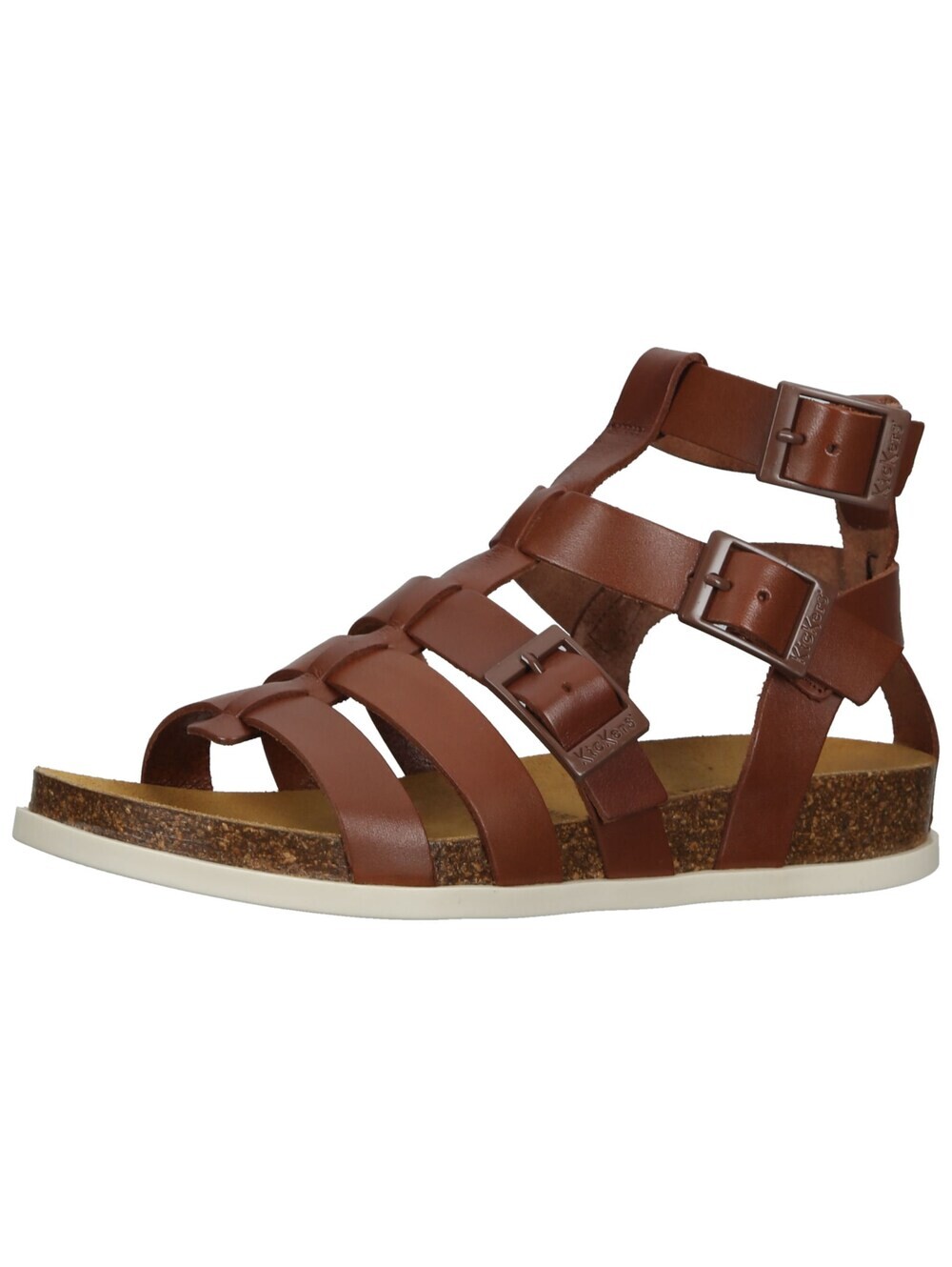 

Сандалии с ремешками Kickers, коричневый