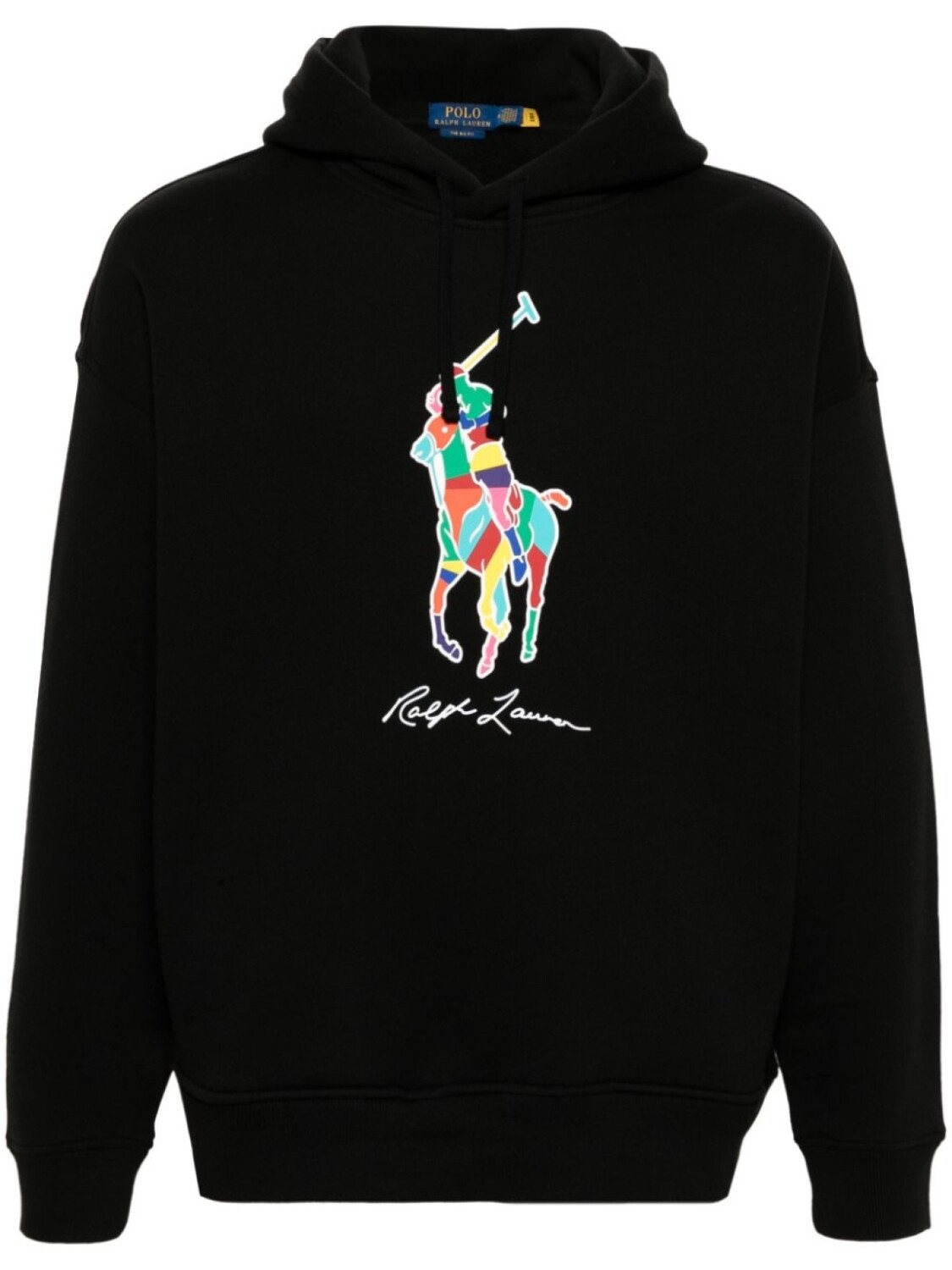 

Polo Ralph Lauren худи с принтом Polo Pony, черный