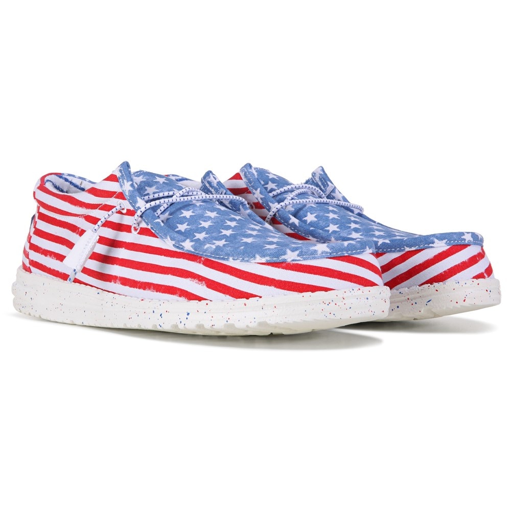 Мужская повседневная обувь Wally Heydude, цвет american flag stars & stripes