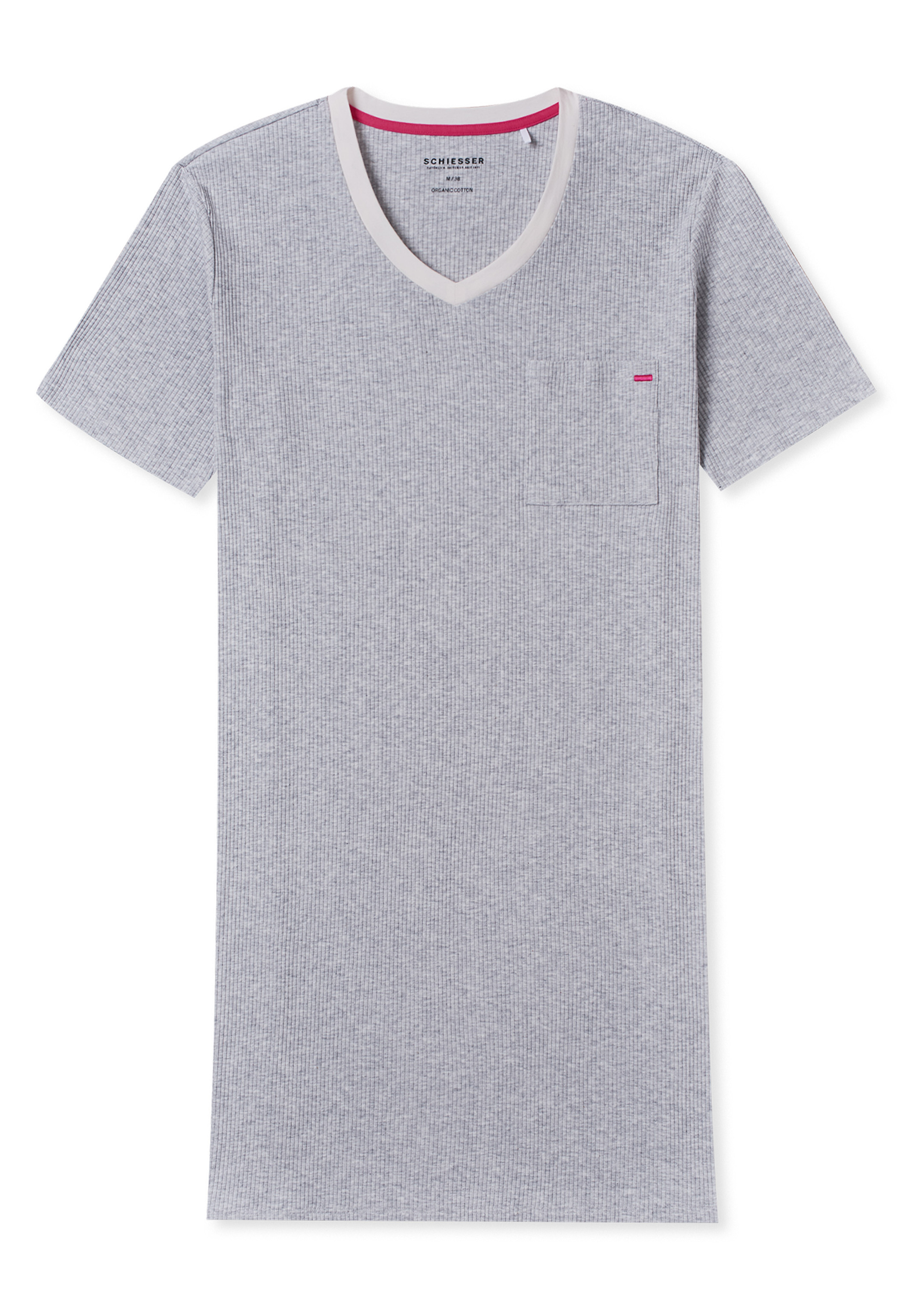 Ночная рубашка Schiesser Casual Nightwear, серый