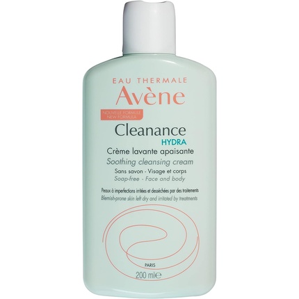 Cleanance Hydra успокаивающий очищающий крем 200 мл, Avene avene cleanance hydra крем очищающий успокаивающий для проблемной кожи 200 мл