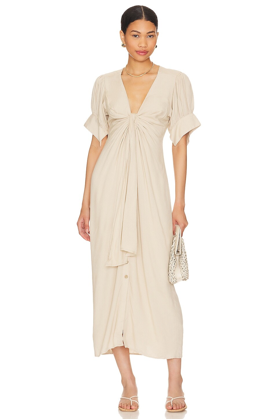 

Платье миди Free People Vintage Summer, цвет Stone Cold