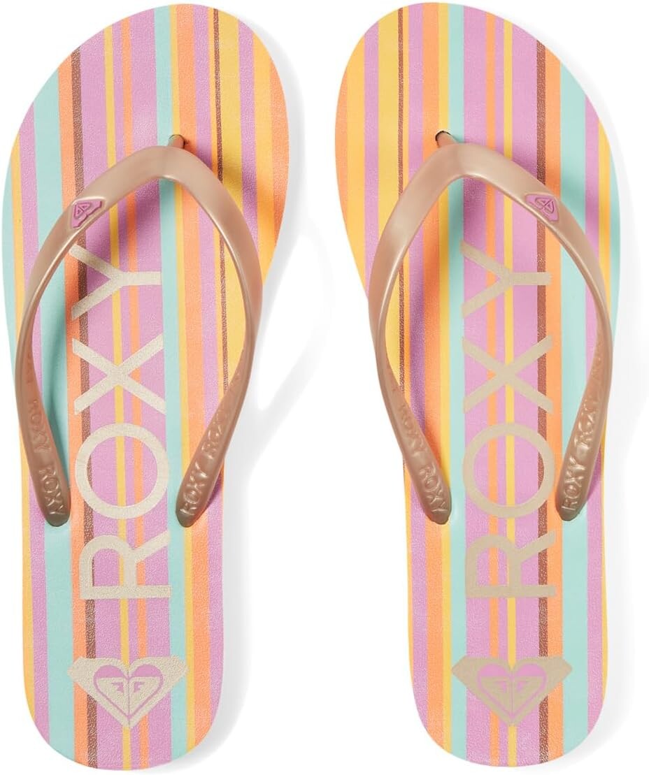 

Шлепанцы Tahiti VII Roxy, цвет Gold/Turquoise