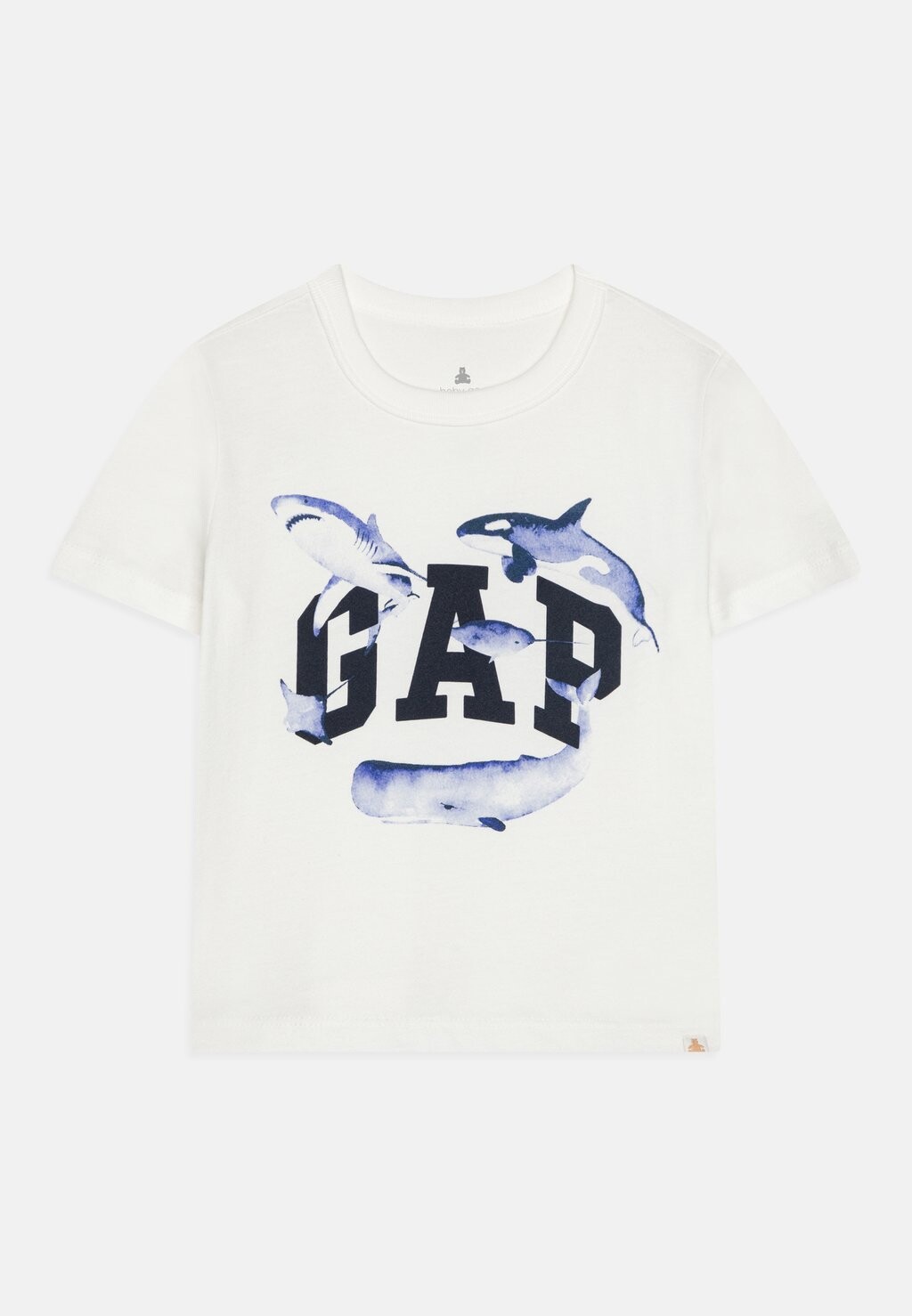 

Футболка с принтом GRAPHIC TODDLER BOY GAP, цвет off-white