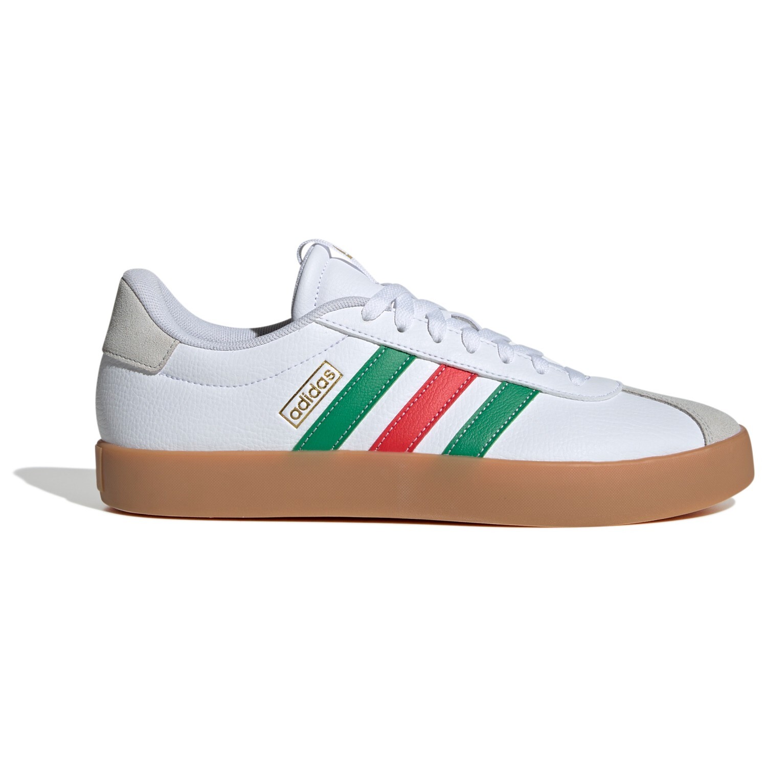 

Кроссовки Adidas VL Court 3.0, цвет Ftwr White/Green/Red