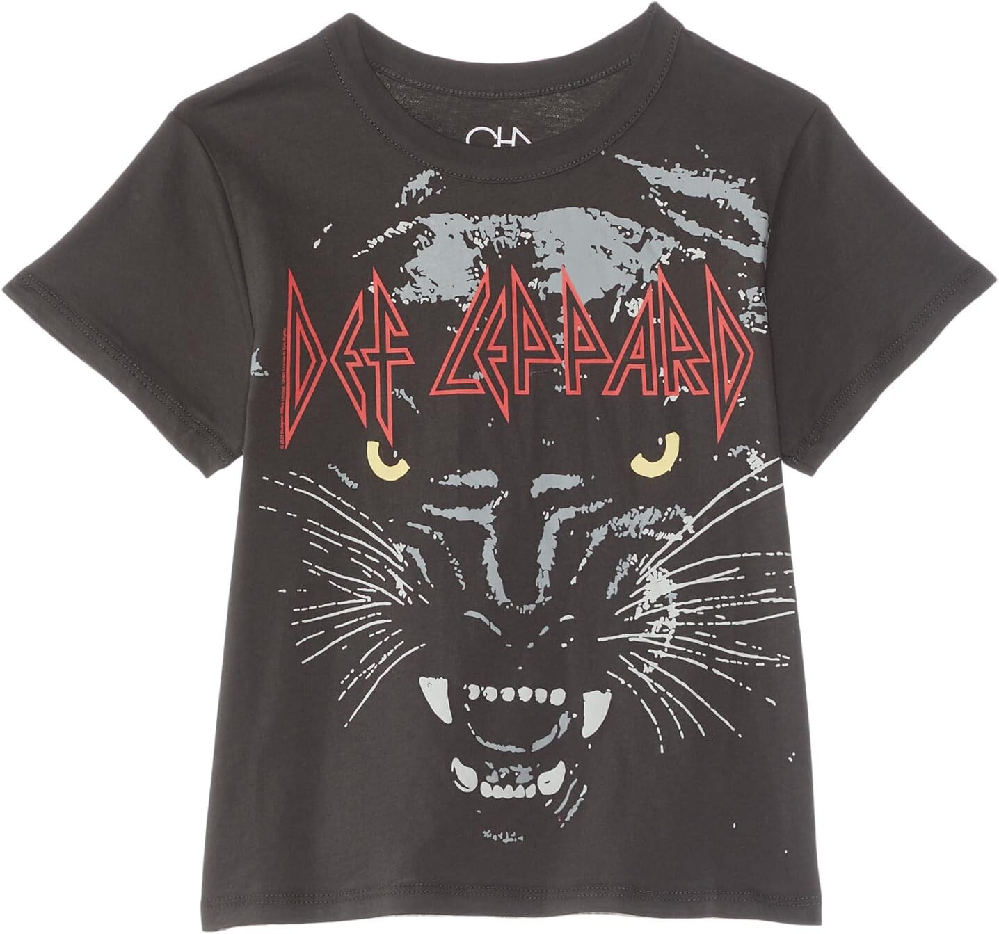 

Футболка Chaser Def Leppard - Leopard Tee, цвет Vintage Black