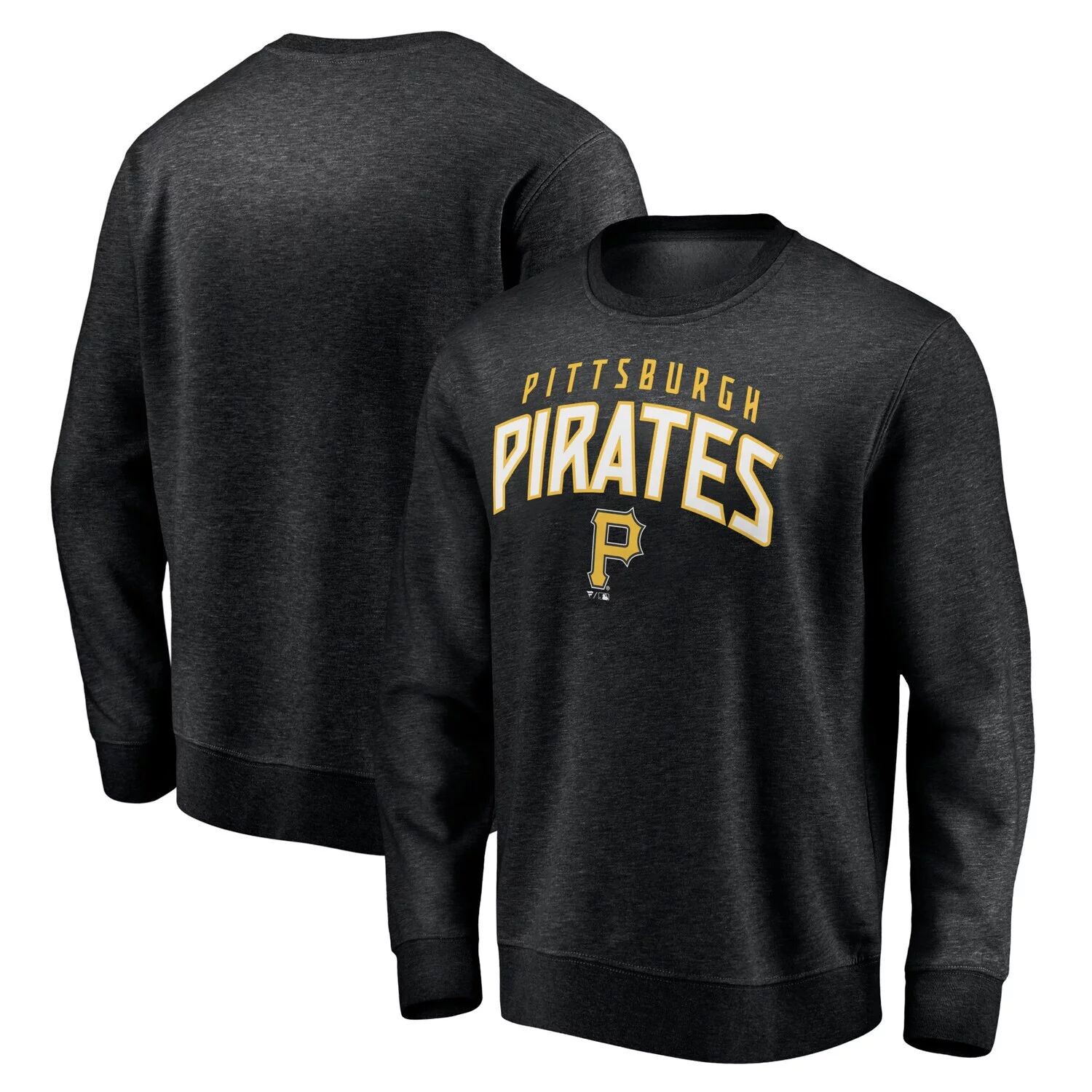 

Мужской черный пуловер с логотипом Fanatics Pittsburgh Pirates Gametime Arch