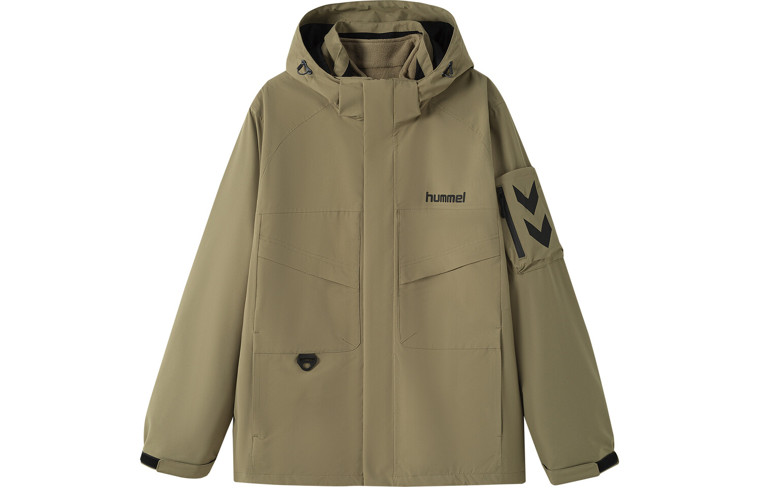 

Ветровка Куртка Унисекс Hummel, цвет Amber gold 3-in-1 + sweatshirt