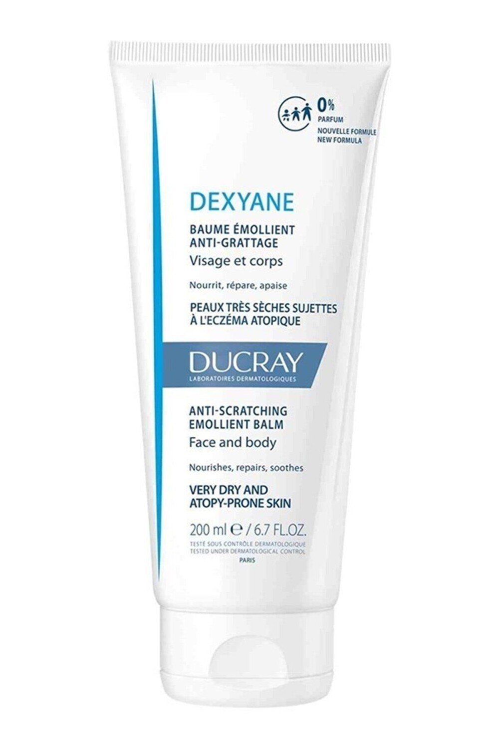 Ducray Dexyane Emollient Balm 200 мл Увлажняющее средство против сухости