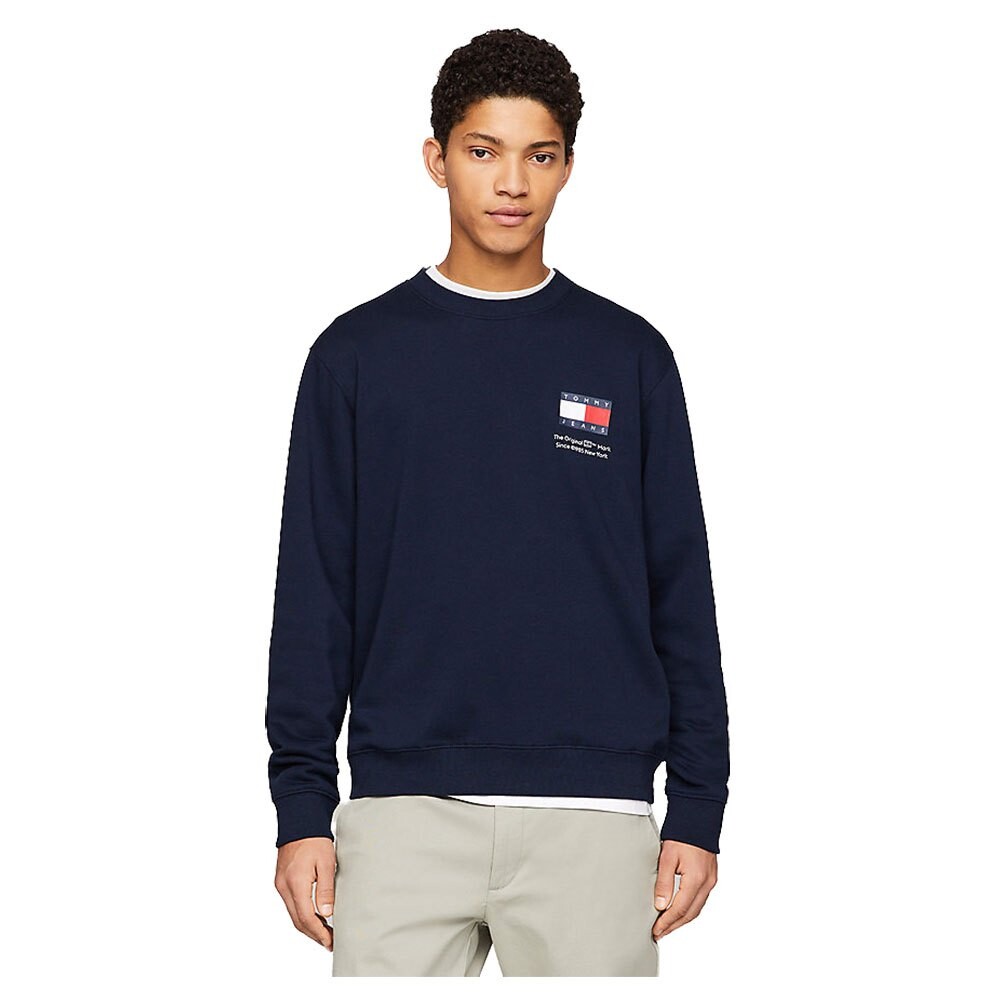

Толстовка Tommy Jeans Reg Essential Flag Ext, синий