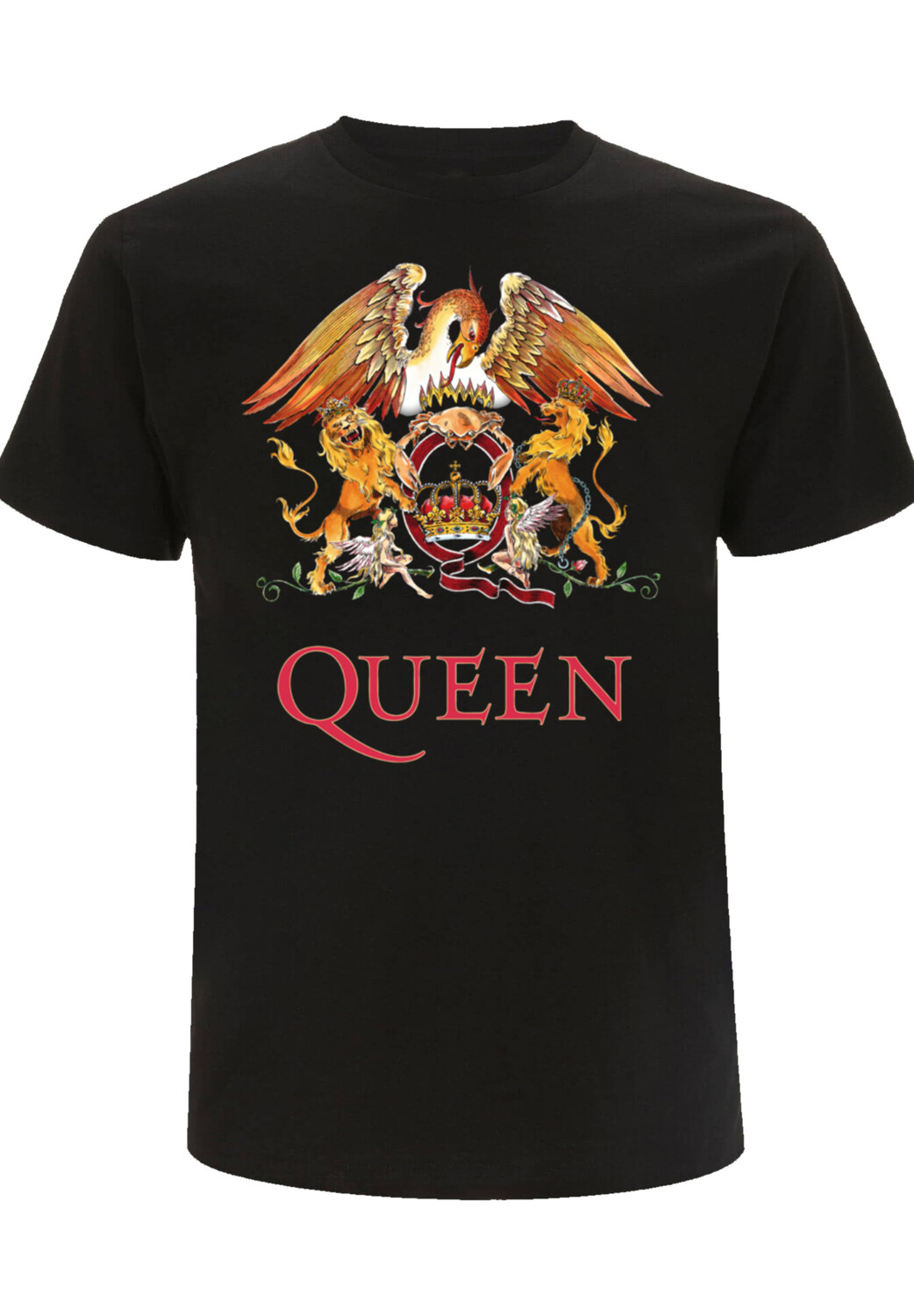 

Футболка F4NT4STIC Queen Classic Crest, черный