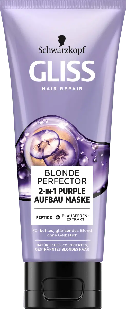 

Hair Treatment Blonde Perfector Фиолетовая восстанавливающая маска 2-в-1 200 мл Schwarzkopf